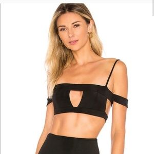 Revolve Sexy black bralette XS